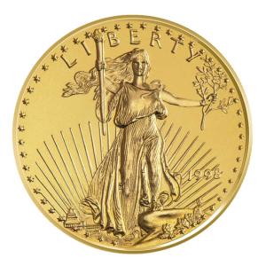 1998 $5 American Gold Eagle 1/10 oz Coin