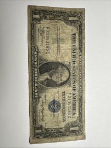1935 A $1 Silver Certificate Blue Seal Note