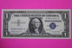 Uncirculated 1957 B $1 One Dollar Silver Certificate Blue Seal Note Currency 180