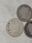 1898 1899 Barber Silver Quarters 90% Silver Lot of 3 Better Dseparate?