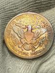 1901 Barber Quarter - High-Grade Toned Gem