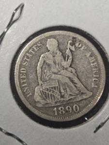 1899 Barber Dime - 90% Silver Coin