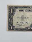 1935A One Dollar Silver Certificate Blue Seal Note