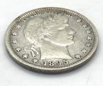 1895 P Barber Quarter 25C 90% Silver