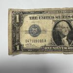 1935 Silver Certificate $1 Blue Seal Funny Back