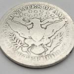 1908-O Barber Quarter 90% Silver Coin