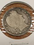 Five P-Mint Silver Barber Quarters - Great Deal!