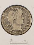 Five P-Mint Silver Barber Quarters - Great Deal!