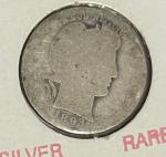 1893-O Barber Silver Quarter - Scarce Mint Location