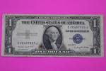 1935 Blue Seal $1 Silver Certificate Bill