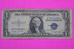 1935 Blue Seal $1 Silver Certificate Bill