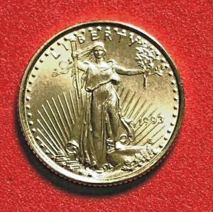 1993 American Gold Eagle 1/10 oz Coin