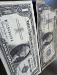 1934 & 1957 $1 Silver Certificate Blue Seal