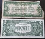 1934 & 1957 $1 Silver Certificate Blue Seal