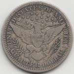 1906 Barber Quarter - Vintage Collectible Coin