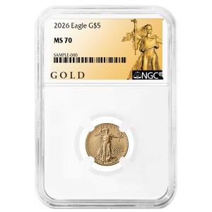 2026 $5 Gold American Eagle 1/10 oz Coin