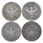 1892-1916 $10 Face 90% Silver Barber Quarters