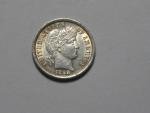 1898 Barber Dime Silver Coin with Mint Luster