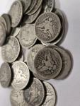 Barber Quarters Pair 1892-1916 Silver 25c Coins