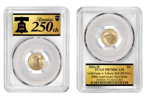 2026 W Gold Eagle 1/10 Ounce PR70DCAM