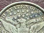 1892 High-Grade US Barber Quarter 25C