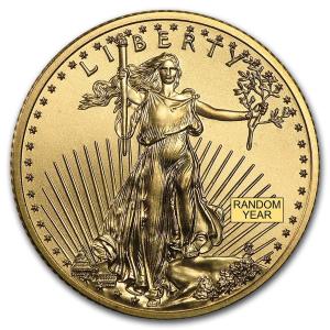 1/4 oz American Gold Eagle Coin - Random Year