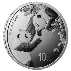 2023 10 Yuan Silver Chinese Panda 30g Brilliant