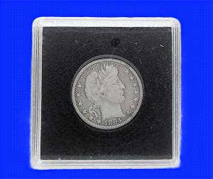 1894-O Silver Barber Quarter - 90% Silver