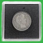 1894-O Silver Barber Quarter - 90% Silver