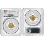 2015 $5 American Gold Eagle 1/10 oz Coin