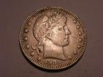 1909 Barber Quarter - XF Quality and Eye-Catching