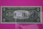 1957 A $1 Silver Certificate Blue Seal Note
