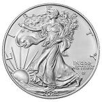 2024 American Silver Eagle Dollar with Certificate of Authenticity