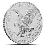 2024 American Silver Eagle Dollar with Certificate of Authenticity
