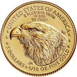 2024 $5 American Gold Eagle 1/10 oz Coin