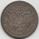1906 Barber Quarter Coin - Great Collectible