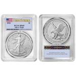 2026 $1 American Silver Eagle PCGS MS69 Flag Label