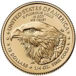 2024 $10 American Gold Eagle 1/4 oz Coin