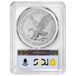 2025 American Silver Eagle PCGS MS70 Flag Label