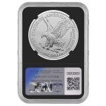 2026 $1 American Silver Eagle NGC MS70 Flag Label