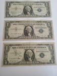 1957 $1 Silver Certificate Blue Seal Bill