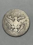 1905-O Barber 25c Silver Quarter Coin