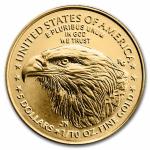 1/10 oz American Gold Eagle Coin - BU