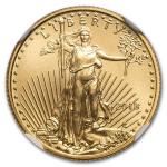 1/10 oz American Gold Eagle Coin MS-70
