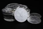 Lot of (5) 1 oz Mexican Silver Libertad Coins