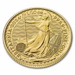 2024 UK 1/10 oz Gold Britannia BU Coin