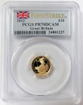 2012 Gold Britannia 10 Pounds 1/10oz PR 70