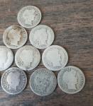 10 Barber Dimes - 90% Silver Collection