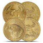 1/2 oz American Gold Eagle Coin, Random Year