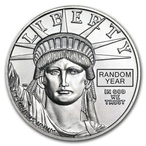 1 oz American Platinum Eagle Coin BU - Random Year